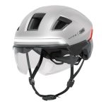 Casque de vélo avec visière ABUS HYP E BL.ACE