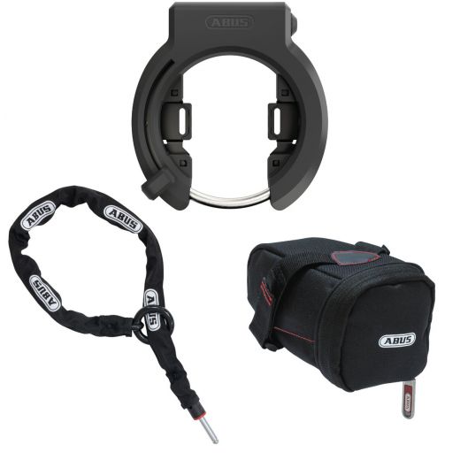 antivol-velo-abus-669szk-1.jpg ABUS Set d'antivols vélo : antivol de cadre + chaîne à insérer + sacoche de selle – Image 1