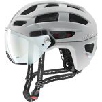 Casque uvex visière auto teintée