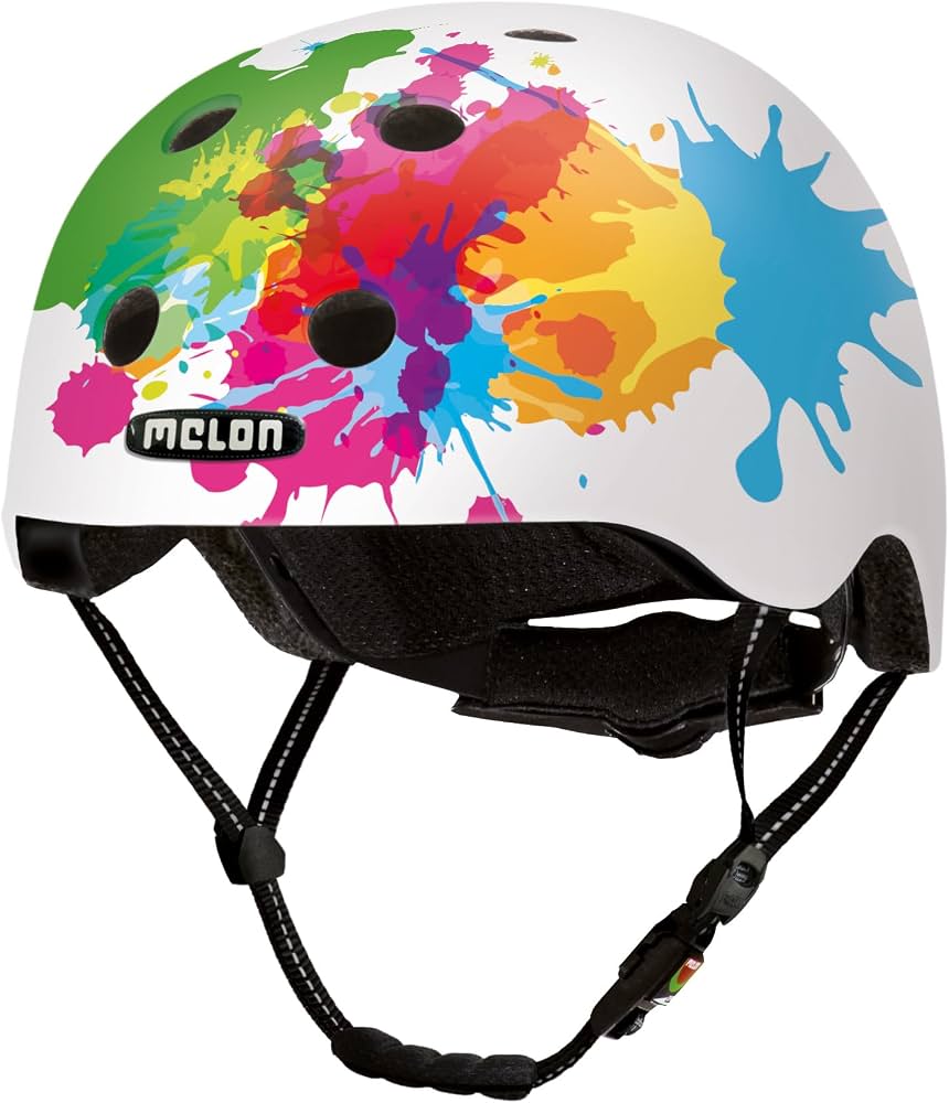 casque-femme-velo-282yrc-1.jpg Melon Casque de Vélo »Flying Roses« pour Homme, Femme Adultes et Enfants | Casque Urbain léger et sûr pour Velo, VTT, Cyclisme, Skate et Trotinette | ... – Image 1