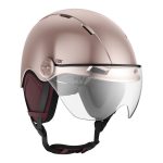 Casque vélo et trottinette avec visière Casr Life Rose M