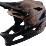 Troy Lee Designs Stage 2 MIPS Split Casque VTT Enduro Brun foncé/camouflage ▻ acheter en ligne chez FC Moto