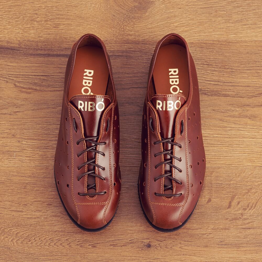 chaussure-cyclisme-541hrq-1.jpg Chaussure vélo vintage Lombardia Touring Chaussures Prooü – Image 1