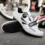 Webrosistol Chaussures SPD VTT Adulte Hommes Femmes Respirant Cuir Supérieur Chaussure Velo Route Antidérapantes Nylon Semelle : Amazon.fr: Mode
