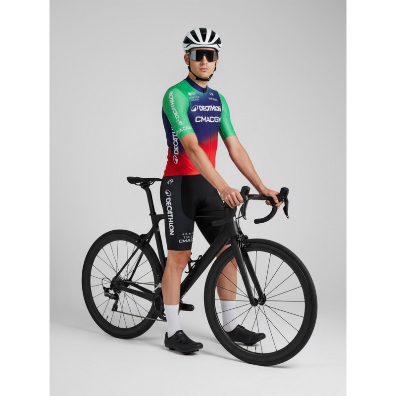 cuissard-decathlon-565moh-1.jpg Ensemble cuissard vélo et maillot cyclisme équipe pro DECATHLON 2026 Aero Mesh Tenuevelo.com – Image 1