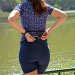 CUISSARD CYCLISME FEMME BLEU XS