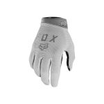 Gants longs FOX vtt Ranger Gel gris clair décor argent