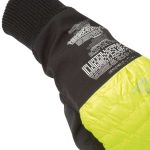 Gants vélo hiver étanches avec sur moufle fluo Tucano