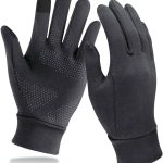 Unigear Gants Chauffants Hiver Tactiles Homme Femme pour Vélo Ski Moto | Doublure chaude, gant thermique coupe vent , sous gants respirant et ...