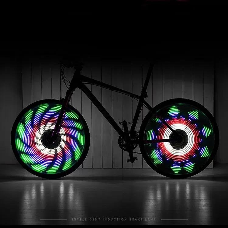 lumiere-velo-243fne.jpg Eclairage vélo LED pour roue rechargeable en USB Urban Wheelers – Image 1