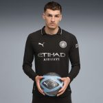 Maillot manches longues Authentic Away 25/26 Manchester City Homme
