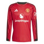 Maillot manches longues Manchester United domicile 2025/26 sur Foot.fr