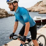 Maillot de cyclisme homme manches courtes AKSEL EVENT PHOSPHENE