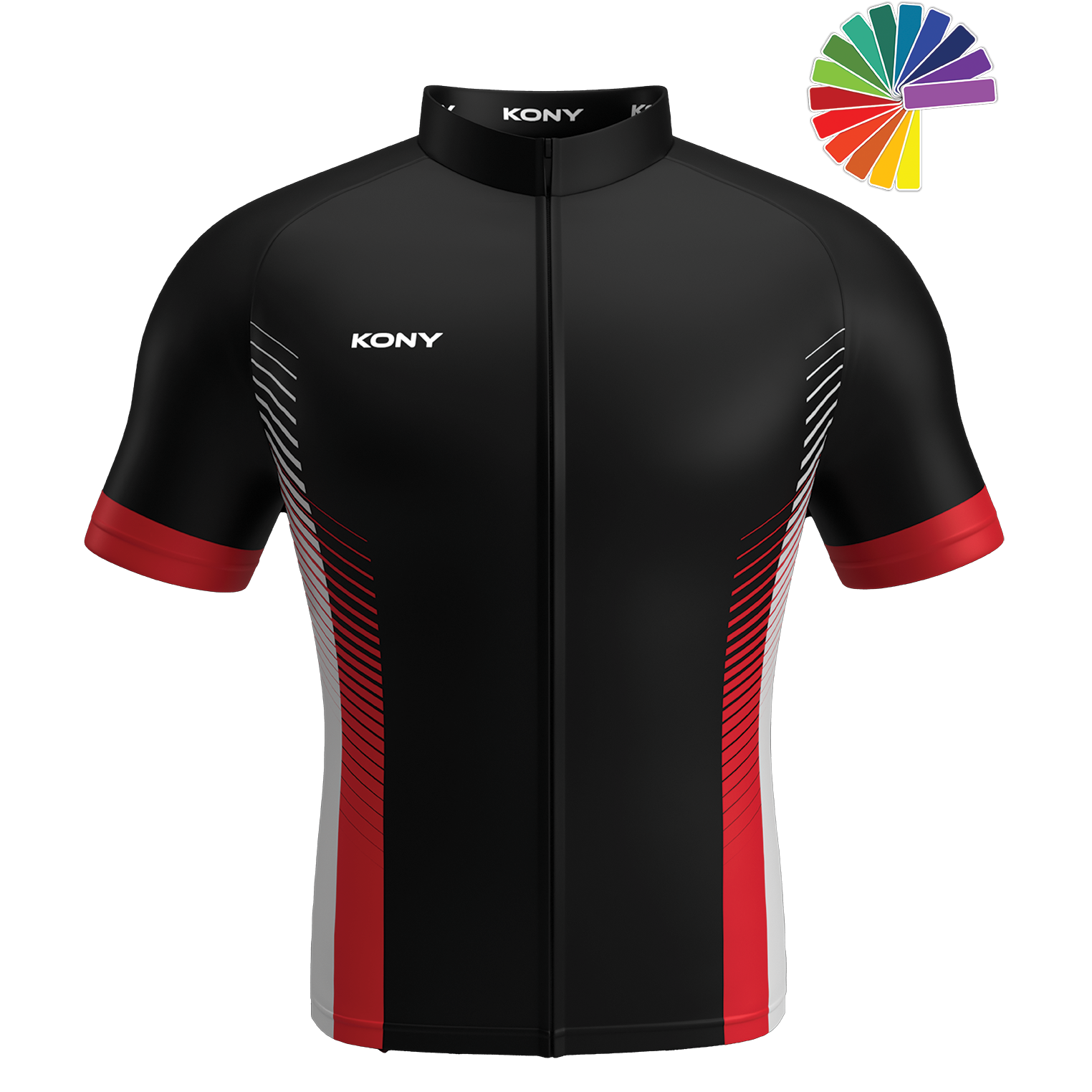 maillot-velo-homme-452huo.png Maillot cycliste pour homme Performance Liège Personnalisé KONY – Image 1