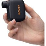 Mini Pompe à Vélo Mini compresseur électrique Portable Rechargeable 100 PSI, Type C, Compatible Schrader et Presta.
