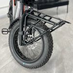 Porte bagages avant Kuiperbelt S1 – Charge 10 kg, aluminium noir