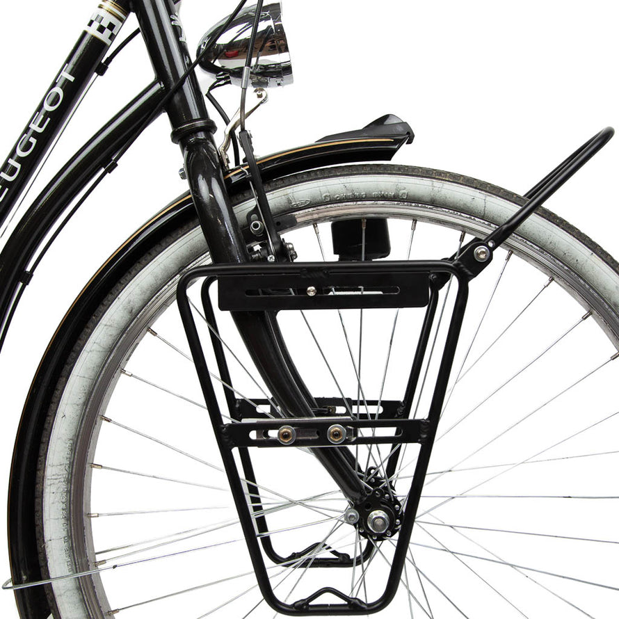 porte-bagage-velo-avant-124hbl.jpg Porte bagage avant vélo pour fourche rigide et télescopique Noir – Image 1
