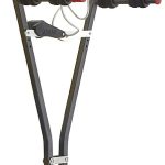 Porte vélo 2 vélos suspendus sur attelage avec antivol Jupiter 2 Mottez | Castorama