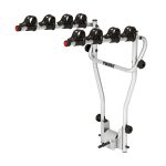 Amazon.fr : Thule HangOn 4, Porte vélos de base sur boule d'attelage basculable et facile à utiliser (pour 4 vélos) 47 x 64 cm Noir