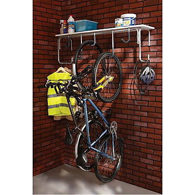 porte-velo-garage-732ngb-1.jpg Porte vélos pour le garage Mottez fixation murale capacité 5 vélos charge maxi 75 kg – Image 1