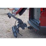 Porte vélo sur boule d'attelage pour Fourgons Renault Trafic 3 Mecatek (ex Sawiko France)