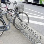 Rack à Vélo Inox 10 Places | Mobilier urbain grande capacité Sol Direct