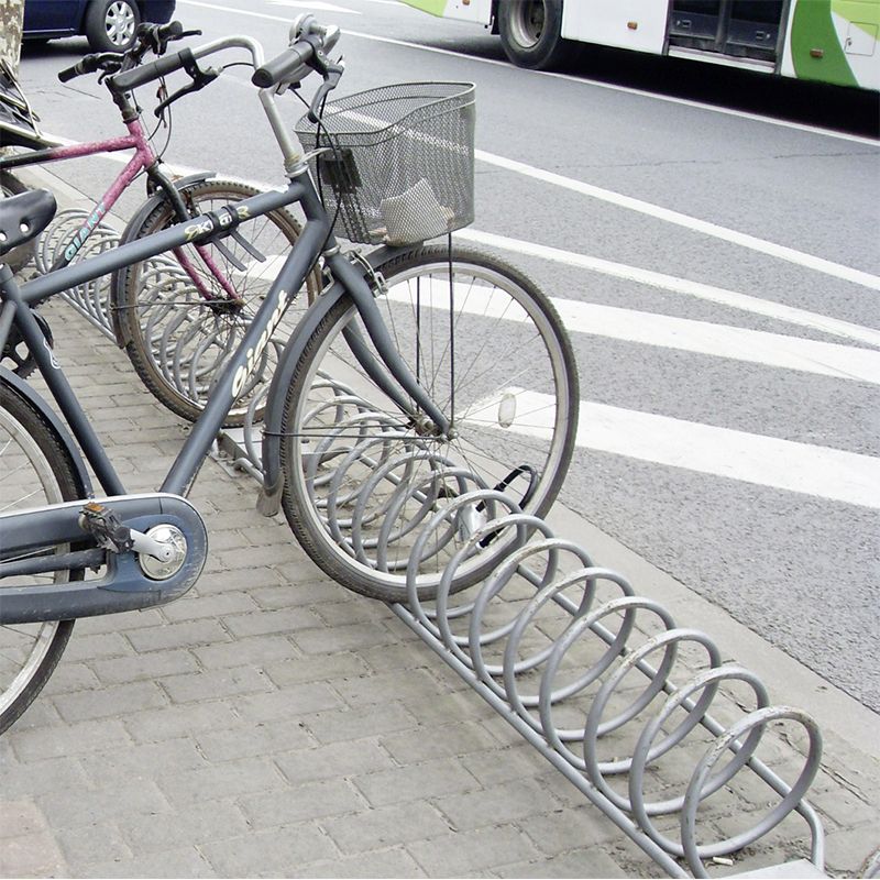rack-velo-766pjj.jpg Rack à Vélo Inox 10 Places | Mobilier urbain grande capacité Sol Direct – Image 1