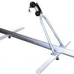 Porte vélo aluminium Sur barre de toit ou capot de remorque
