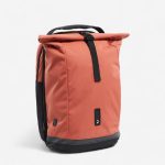 SAC A DOS VELO POUR PORTE BAGAGES DOUBLE 27 LITRES SEPIA