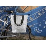 Sacoche arrière en polypropylène recyclé fixation porte bagages hapo G