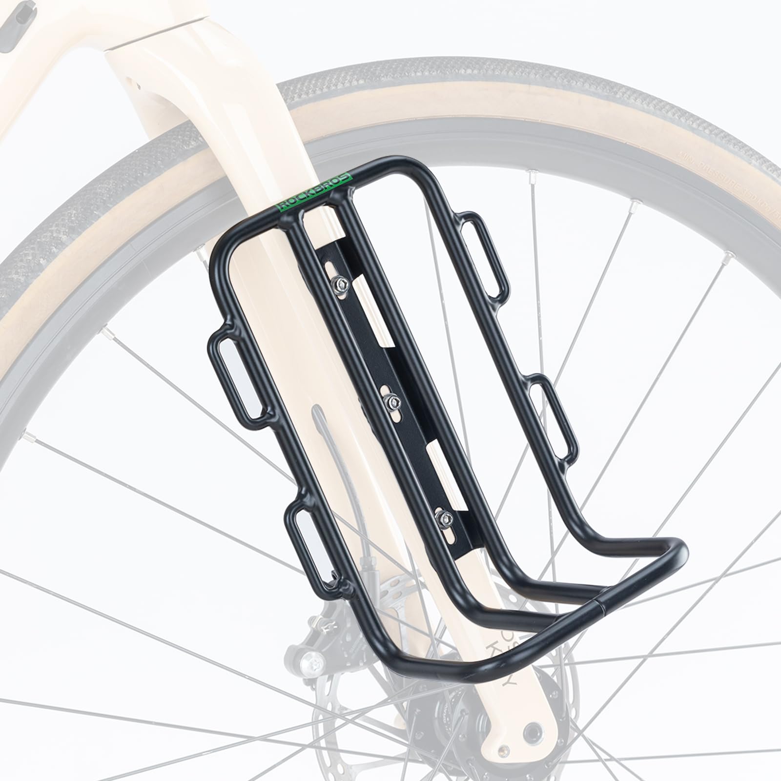 sacoche-avant-velo-900stv-1.jpg ROCKBROS Porte Bagages Avant Vélo et Sacoche de Fourche Étanche | Porte Bagages Avant pour Vélo en Aluminium pour Cyclisme : Amazon.fr: Sports et ... – Image 1