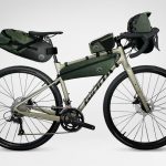 KIT SACOCHES ÉTANCHES BIKEPACKING Noir/Kaki / Large