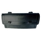 Sacoche de selle vélo vintage plastique noir