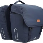 Hapo G Sacoche vélo Porte Bagage arrière Sacoche Rigide à Pont Waterproof Capacité de 27L, 2x13,5L Bleu 35 x 13 x 34 cm Accessoire vélo ...