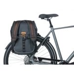Sac à dos vélo arrière porte bagage BASIL Miles Tarpaulin Nordlicht 17 L