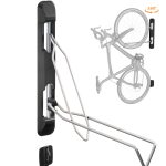 Support Mural Pivotant Pour Vélo ONETWOFIT – Gain De Place, Charge 35 Kg, Compatible Pneus 16 30