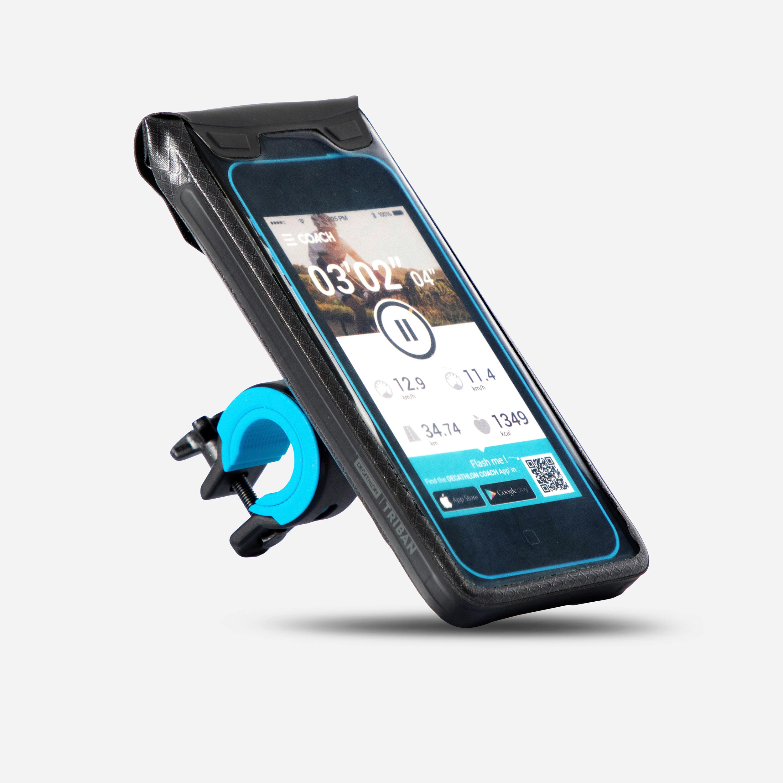 support-telephone-pour-velo-543nbh.jpg Support smartphone vélo étanche 900 L – Image 1